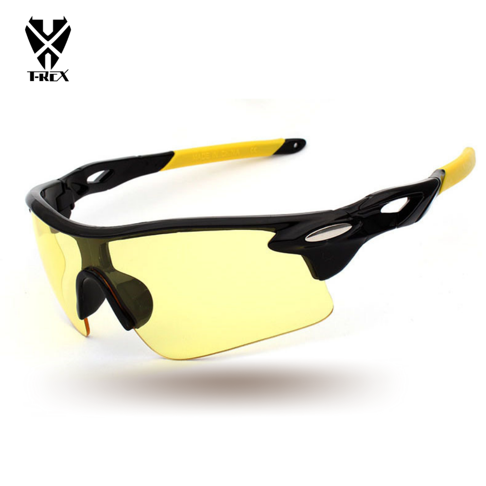 แว่นตาปั่นจักรยาน T-REX tb004 กันแดด กันลม กันฝุ่น UV แว่นกันแดด แว่นปั่น