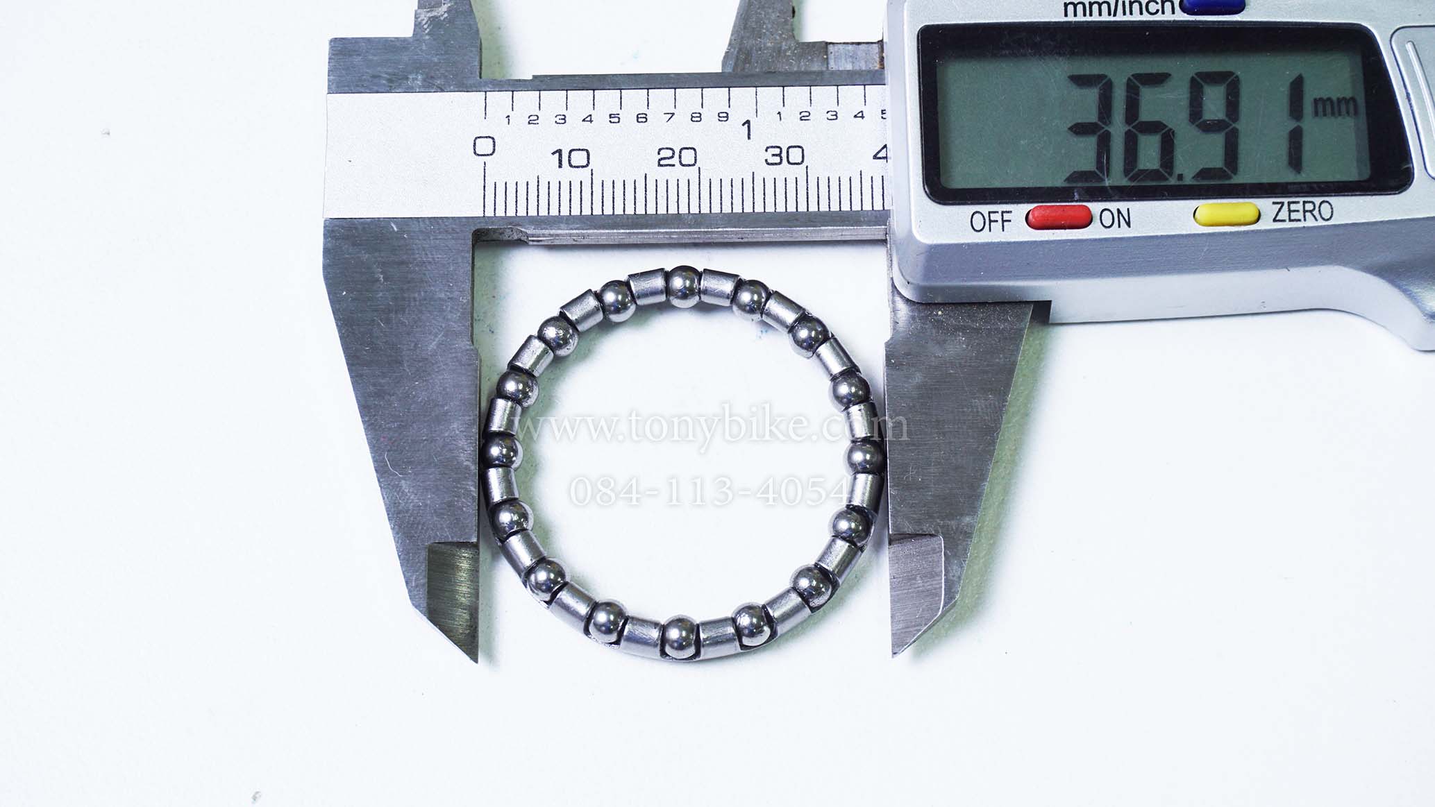 ลูกปืนคอจักรยาน ขนาด 37 mm