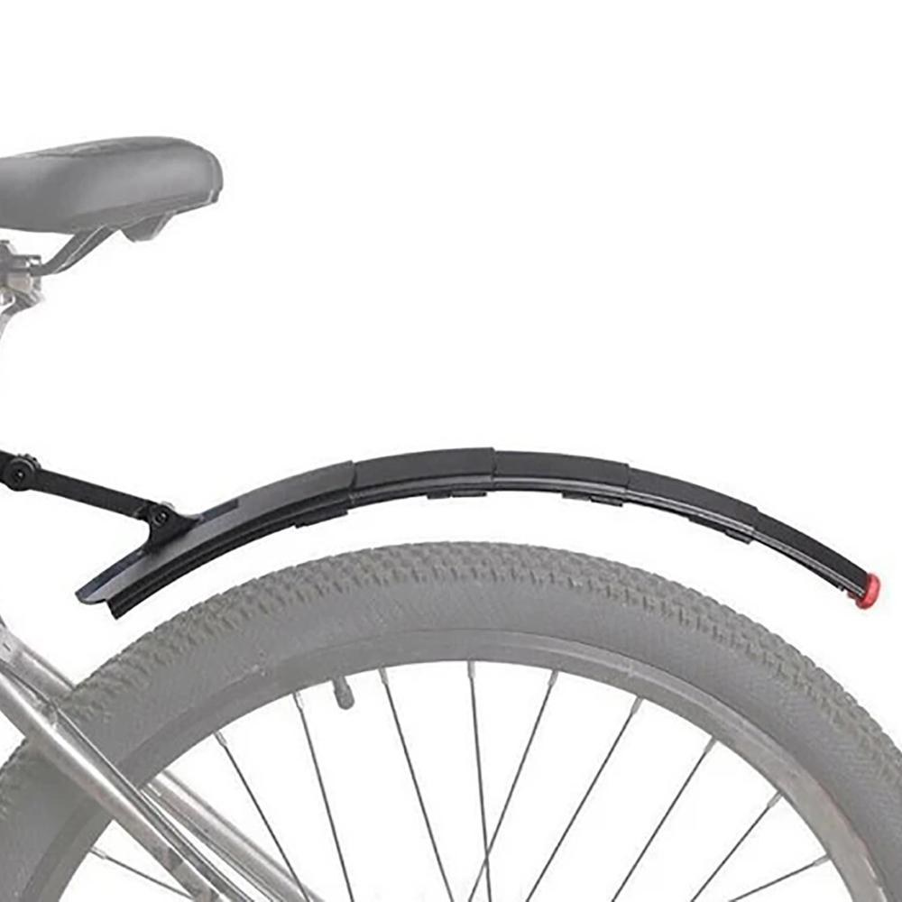 บังโคลนจักรยานบังโคลนแบบยืดได้ มีไฟท้ายในตัว