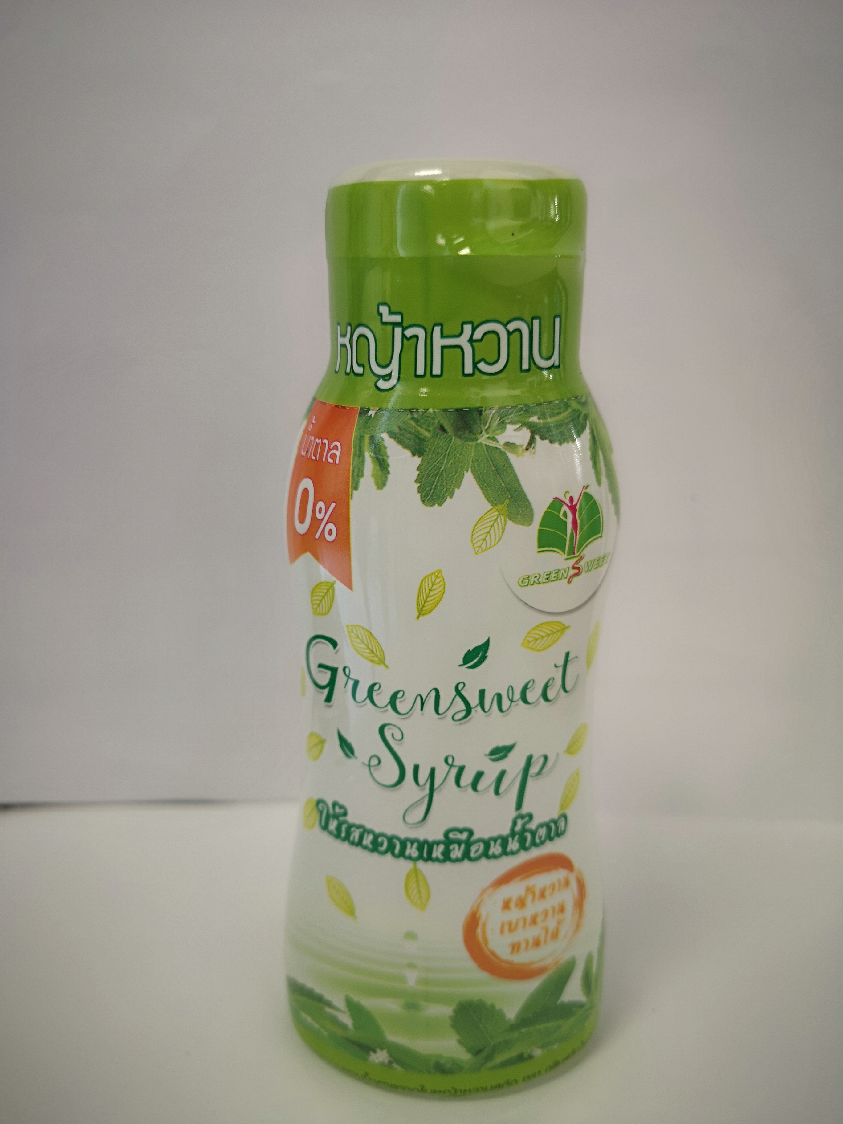 น้ำตาลหญ้าหวาน (กรีนสวีทไซรัป) น้ำหนักสุทธิ 340 กรัม