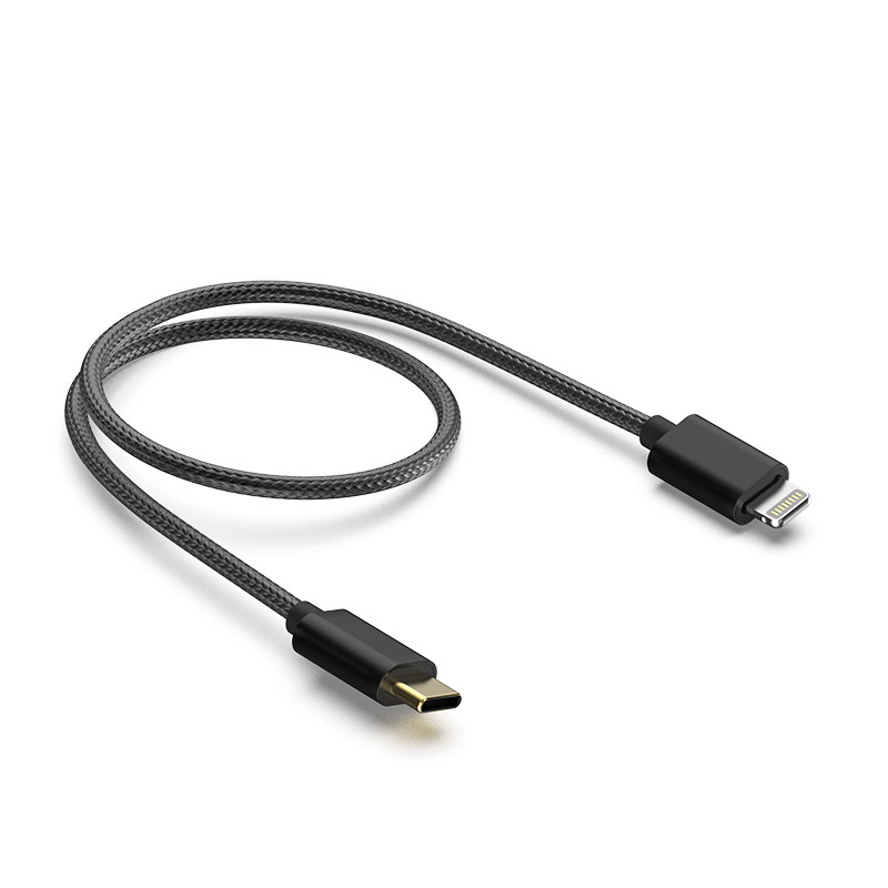 FiiO LT-LT4 อะแดปเตอร์ Type-C เป็น Lightning OTG ยาว 50 เซนติเมตร