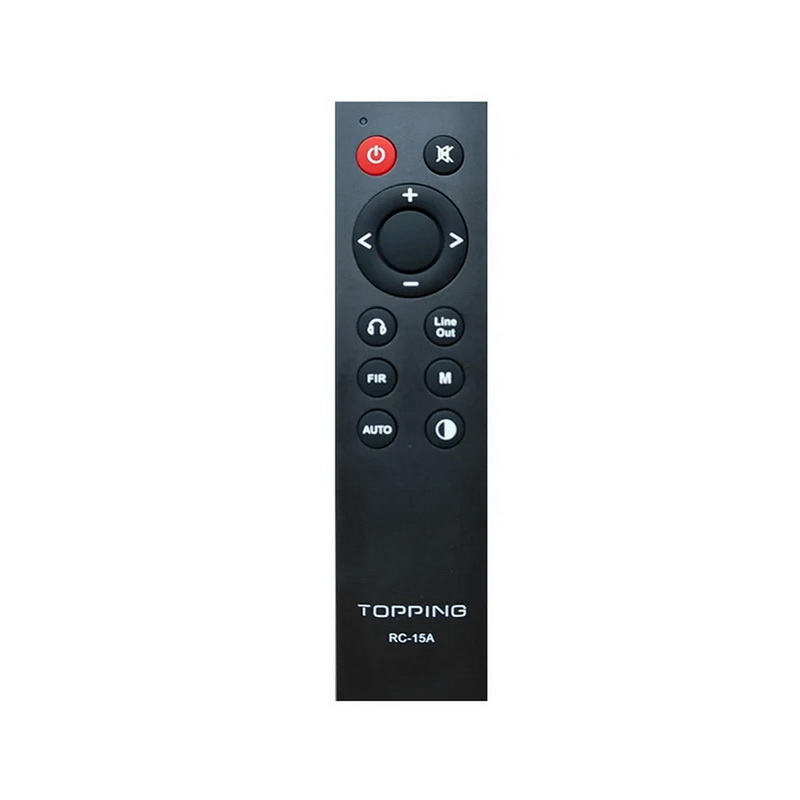 Topping RC-15A รีโมทควบคุมสำหรับใช้งานกับ เครื่องเสียง Topping รีโมทคุณภาพดี