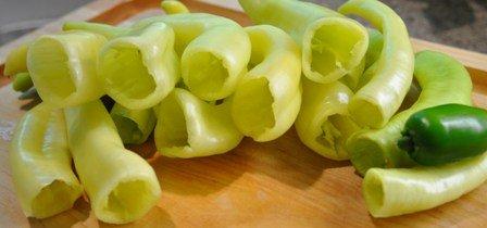 พริกหนุ่มเขียว Banana Pepper