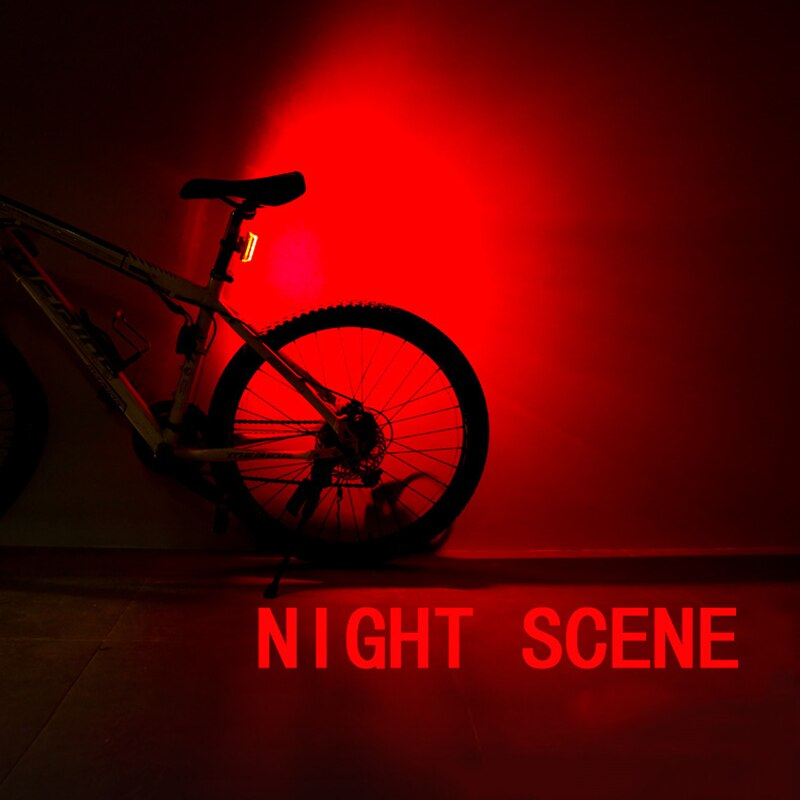 ไฟท้ายจักรยานชาร์จ USB ยี่ห้อ NQY รุ่น NQY-097