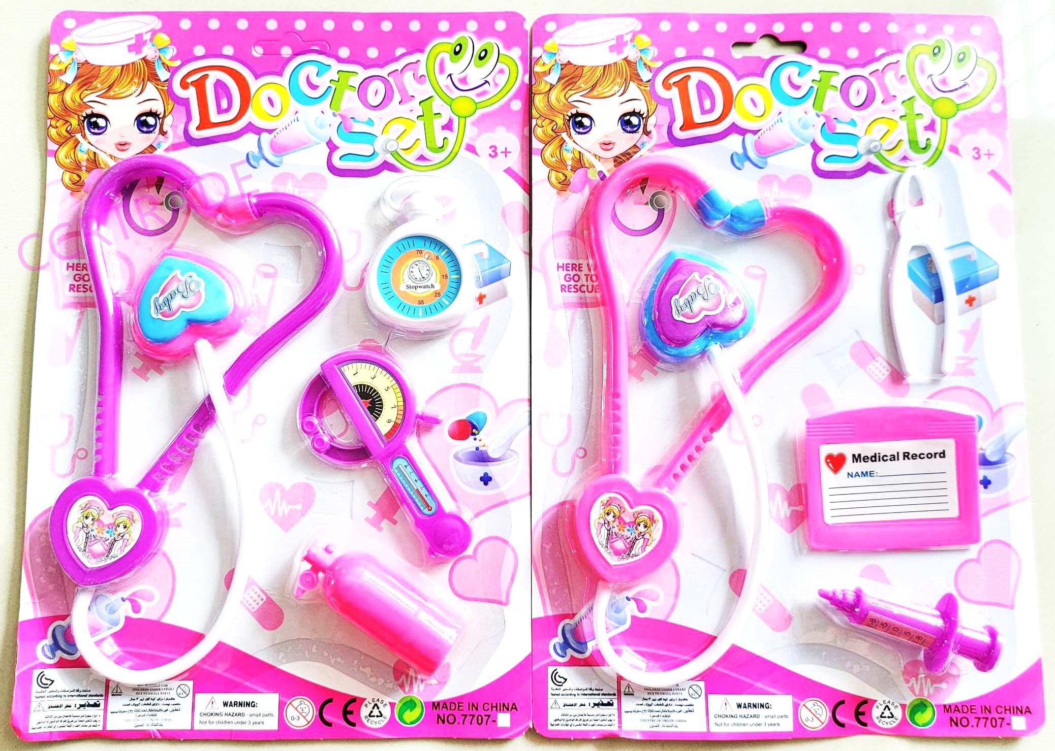 ชุดหมอหูฟังสีหวาน+อุปกรณ์แผง 31 ซม.