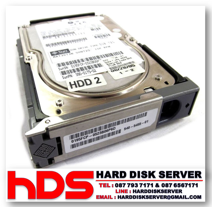 390-0266 SUN 146GB 10K ULTRA320 SCSI 3.5INC HOT-SWAP W/TRAY HDD