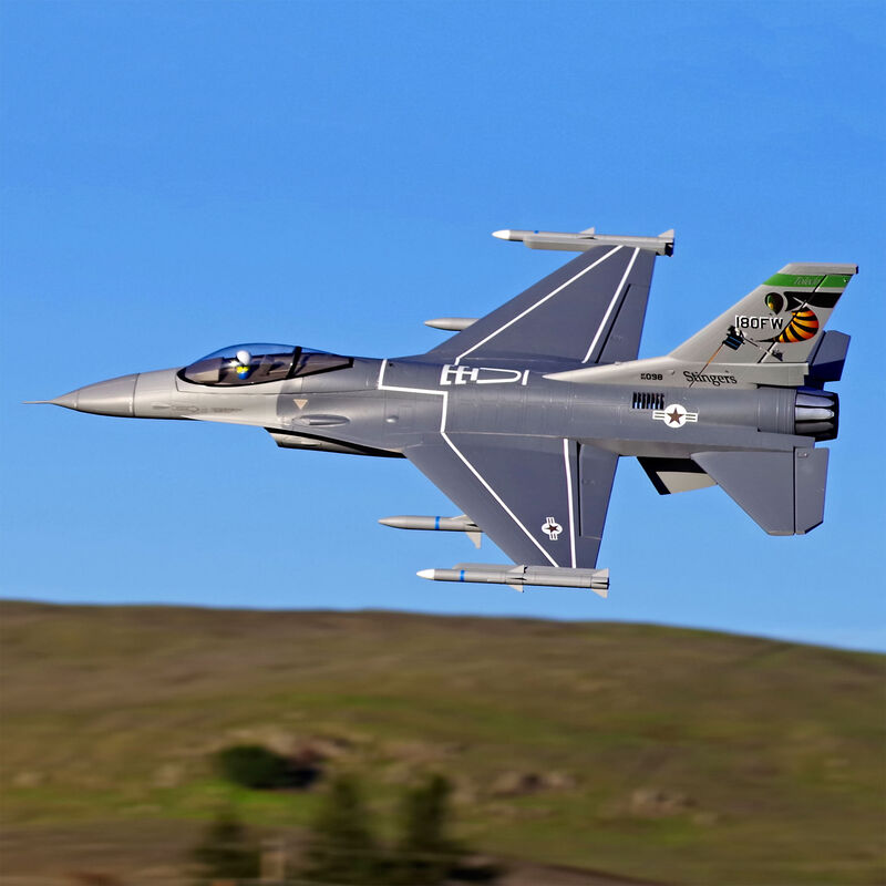 F-16 Fighting Falcon 70MM. FMS+พับล้อ