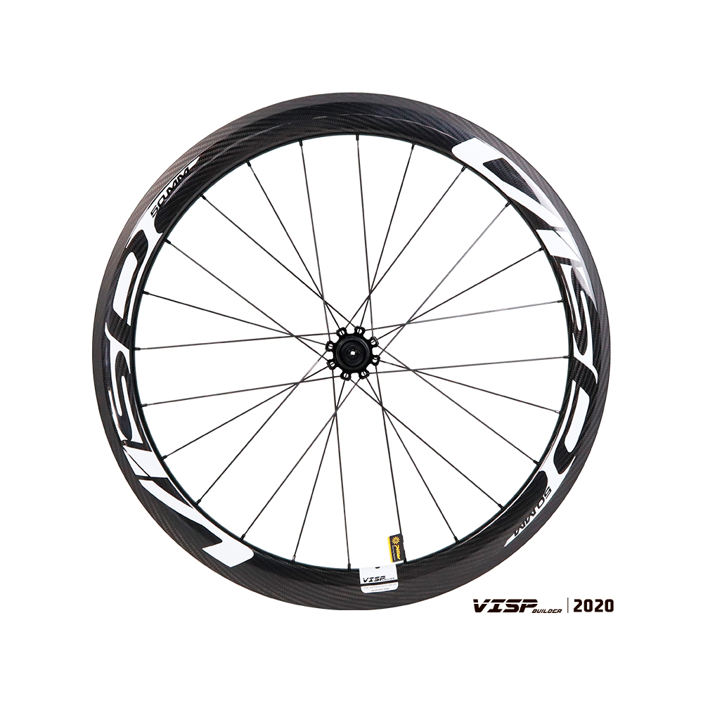 ล้อจักรยานเสือหมอบคาร์บอน VISP ECO SERIES 2020 Rim 50/50 MM 3K TWILL