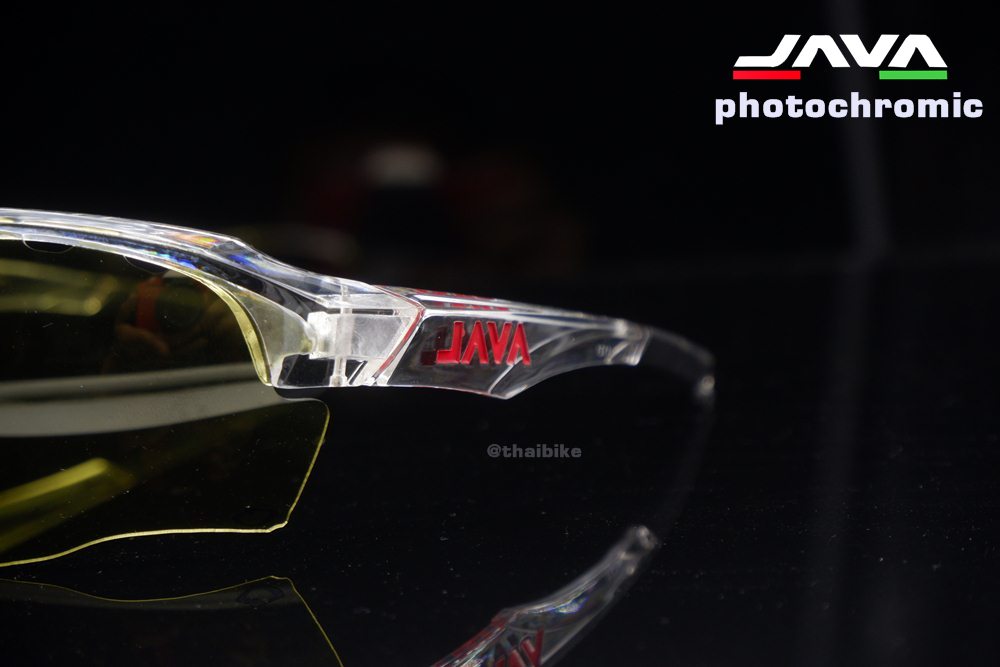 เลนส์ปรับแสงออโต้ แว่นตาปั่นจักรยาน กิจกรรมกลางแจ้ง ยี่ห้อ JAVA photochromic