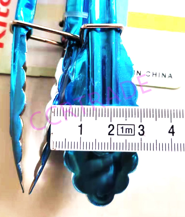 ที่คีบสแตนเลส 2 ชิ้นแผง 19.5 ซม.