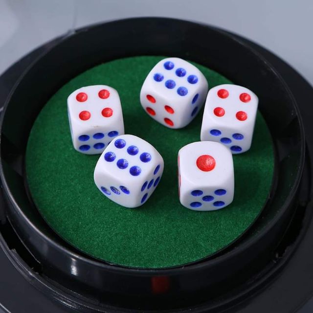 เครื่องทอยลูกเต๋า ของเล่นลูกเต๋่า