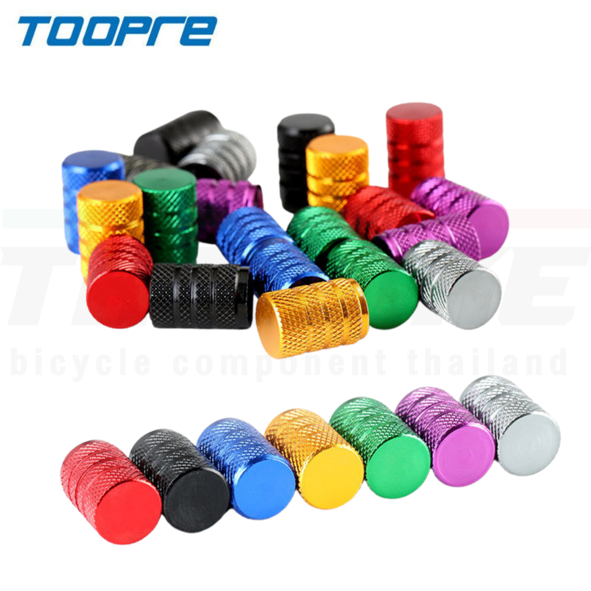 ฝาปิดจุ๊บลมจักรยานใหญ่ TOOPRE AV CNC ฝาปิดจุ๊บจักรยาน มอเตอร์ไซต์ รถยนต์