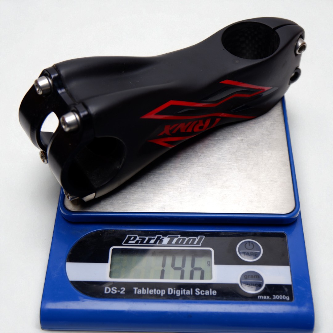 สเต็มจักรยานคาร์บอน TRINX ±7° 31.8x100 มม. น้ำหนักเบา 146 กรัม
