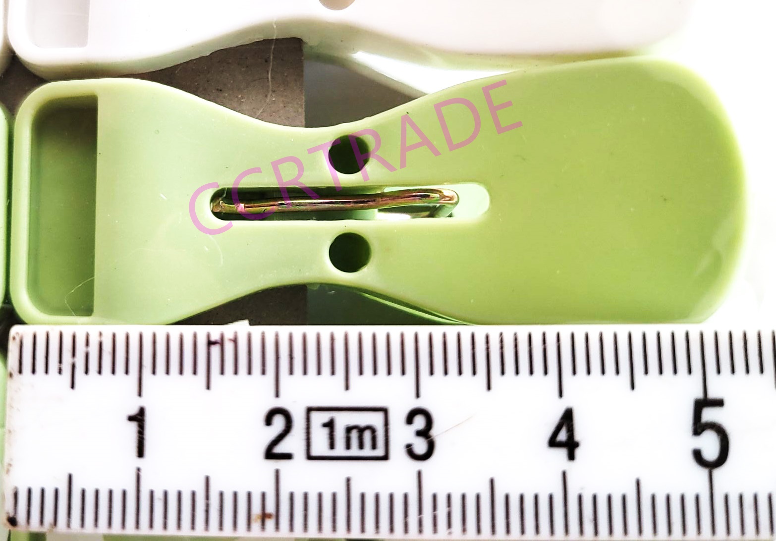 หนีบผ้าสีสดใหญ่ 12 ชิ้นถุง 19 ซม.