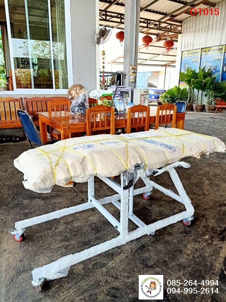 เตียงฝึกยืน แบบใช้มือหมุน สำหรับเด็กโต (อายุ 7-12ปี) Tilt Table for Children ( Over 7-12 years old)