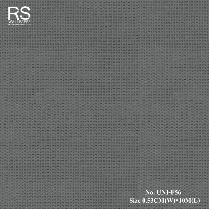 วอลเปเปอร์ติดผนัง มีเทกเจอร์ โทนสีน้ำตาลเข้ม UNI-F56