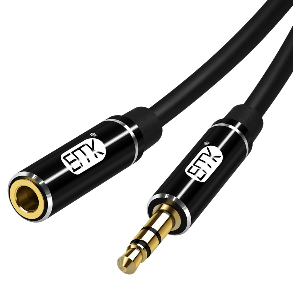 ERTK BlackExtender สายเพิ่มความยาวหูฟัง เกรดสำหรับหูฟัง สายฉนวน TPU ยืดหยุ่นสูง ประกันศูนย์ไทย