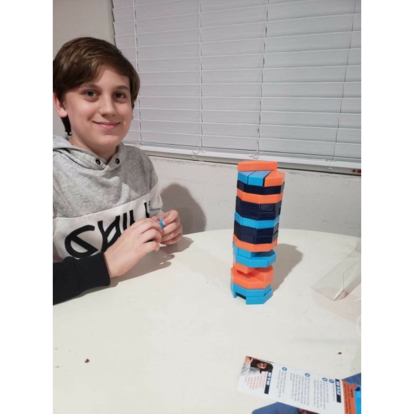 เกมตึกถล่ม ทรง 8 เหลี่ยม มาใหม่❤️jenga octagon❤️ พร้อมส่งจากไทย