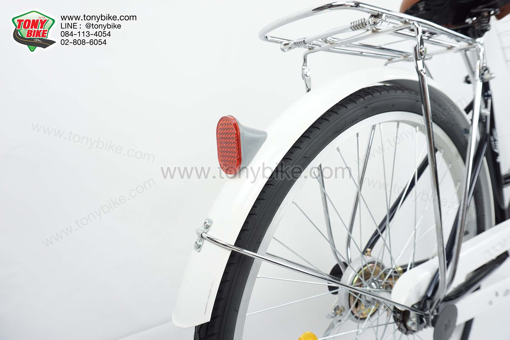 จักรยาน แม่บ้าน Wci รุ่น Leaf ล้อ 26" สีดำ