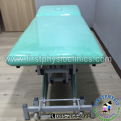 เตียงกายภาพไฟฟ้า 2 ตอน Mobilization Hand swicth รุ่น OT059