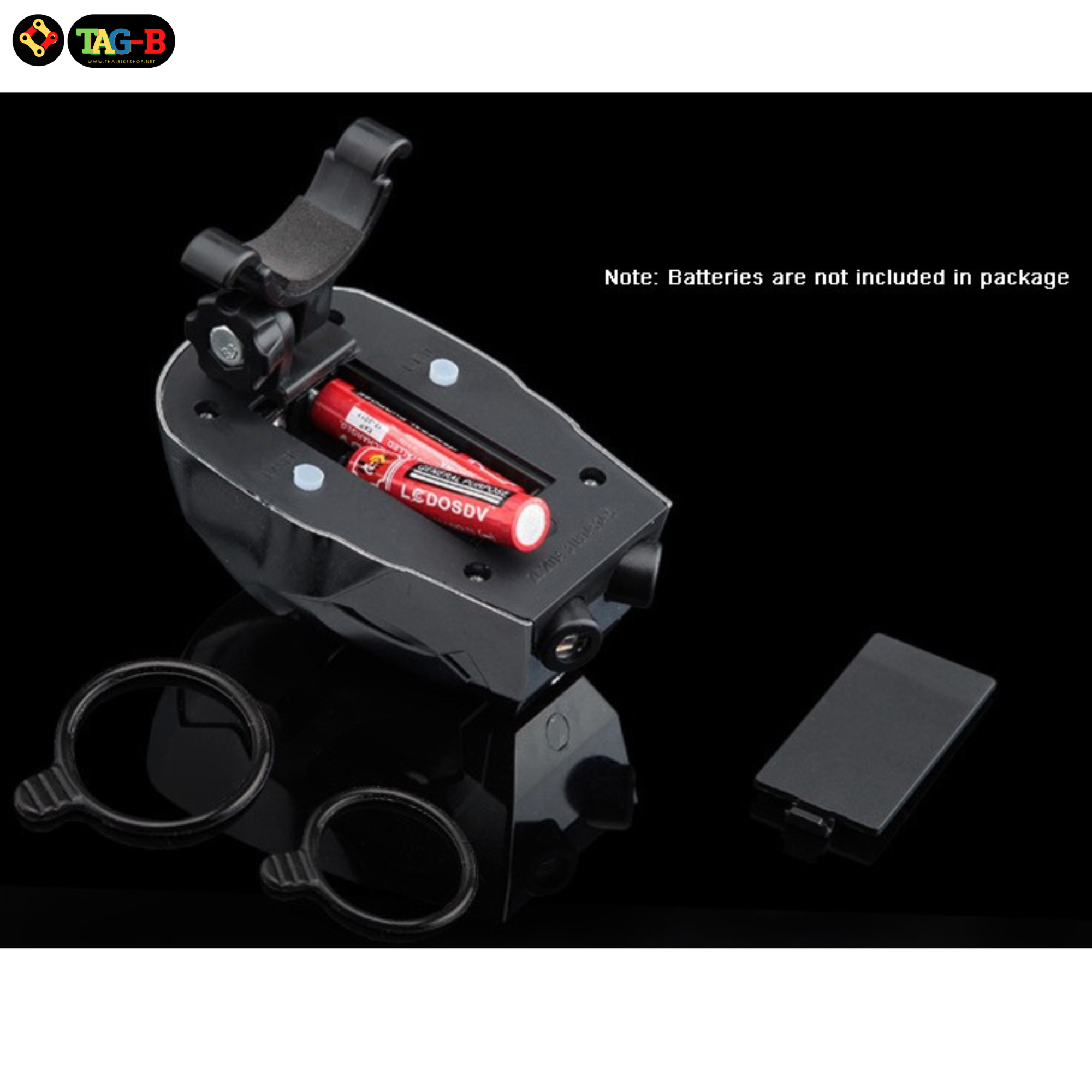 ไฟท้ายจักรยานเสือหมอบ เสือภูเขา มีเลเซอร์สร้างเลนส์