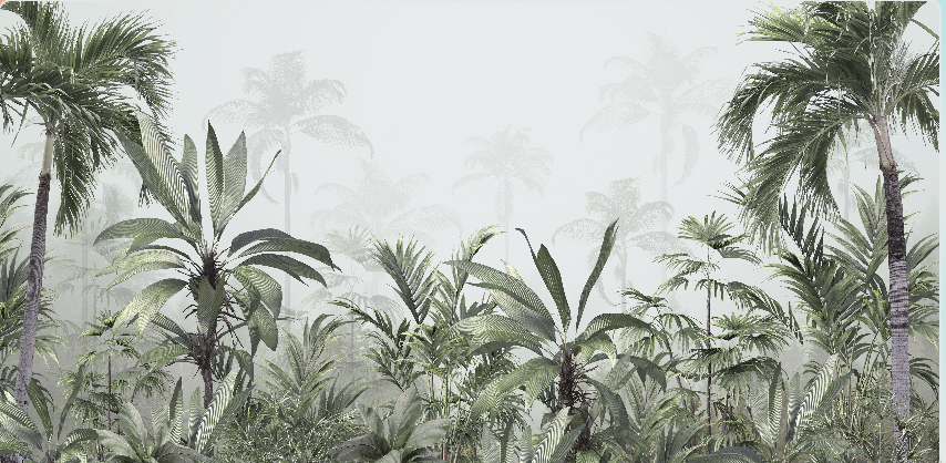 วอลเปเปอร์ภาพป่าเขตร้อน Tropical (สั่งผลิต)