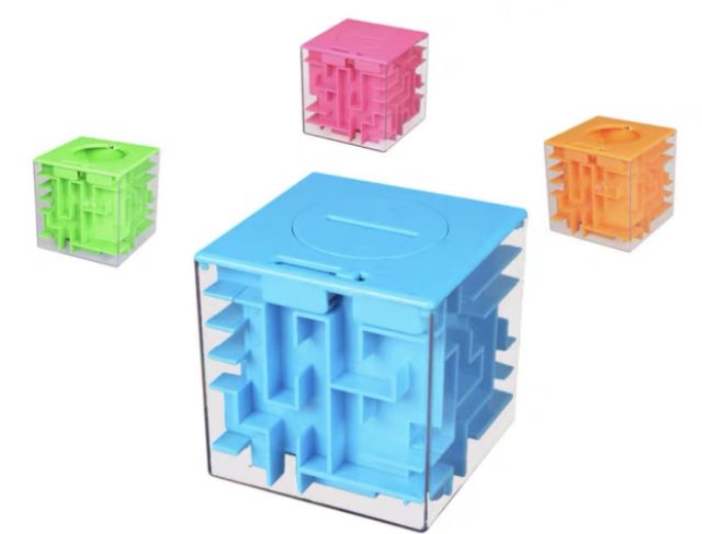 กระปุกออมสินเขาวงกต กล่องซ่อนของ