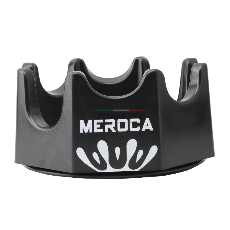 ถาดรองล้อหน้าจักรยานขึ้นเทรนเนอร์แบบหมุนได้ MEROCA