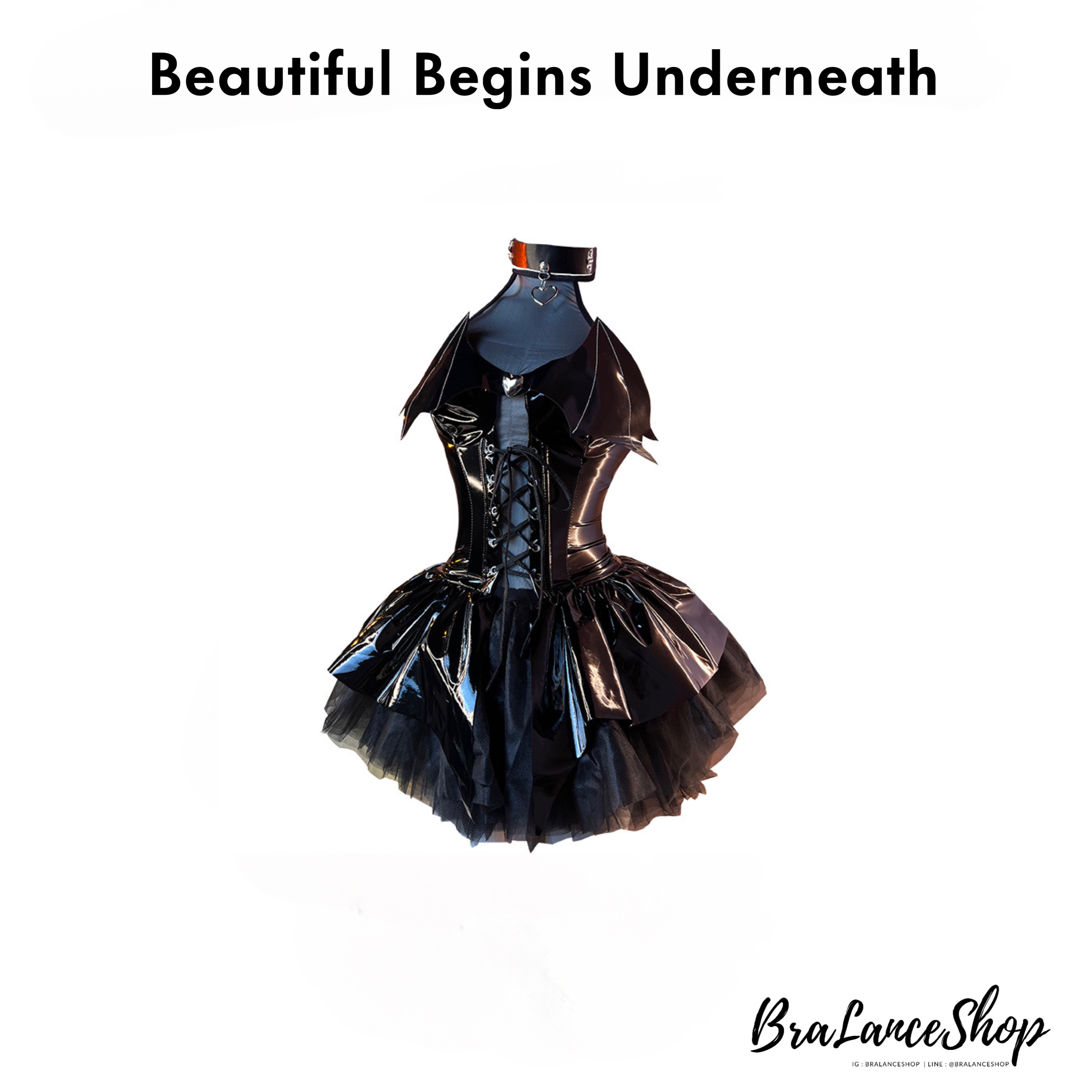 BLS✿6727 ชุดคอสเพลย์ฮาโลวีนค้างคาว สุดเซ็กซี่