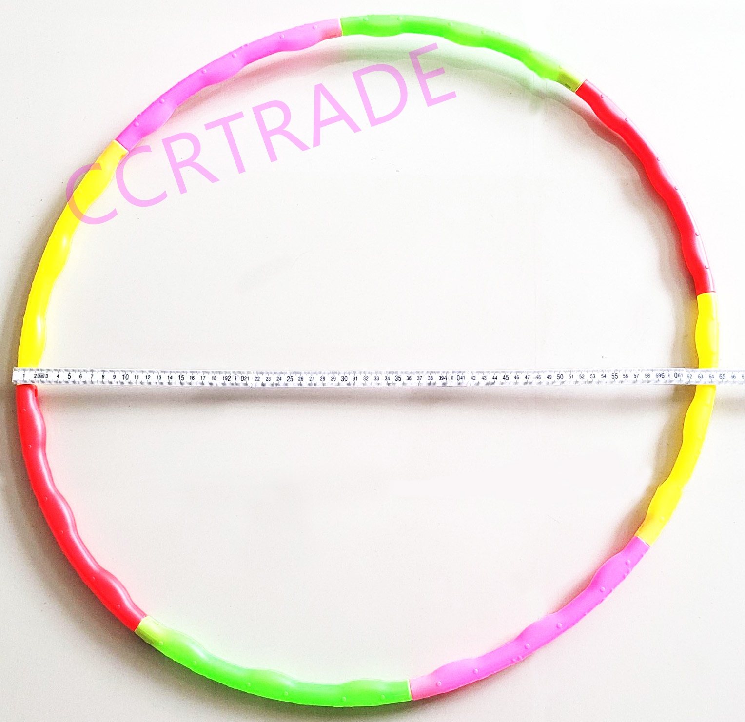 ฮูลาฮูปสีสด 8 ชิ้นถุง 30 ซม.