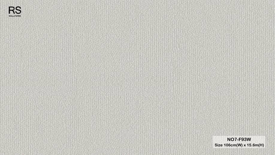 วอลเปเปอร์ สีเทาอ่อน NO7-F93W
