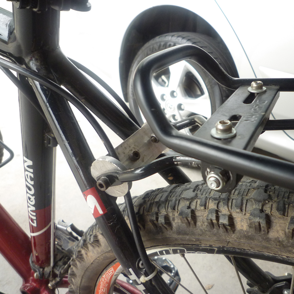 ตะแกรงหลังจักรยานแบบอลูมิเนียม ZTTO