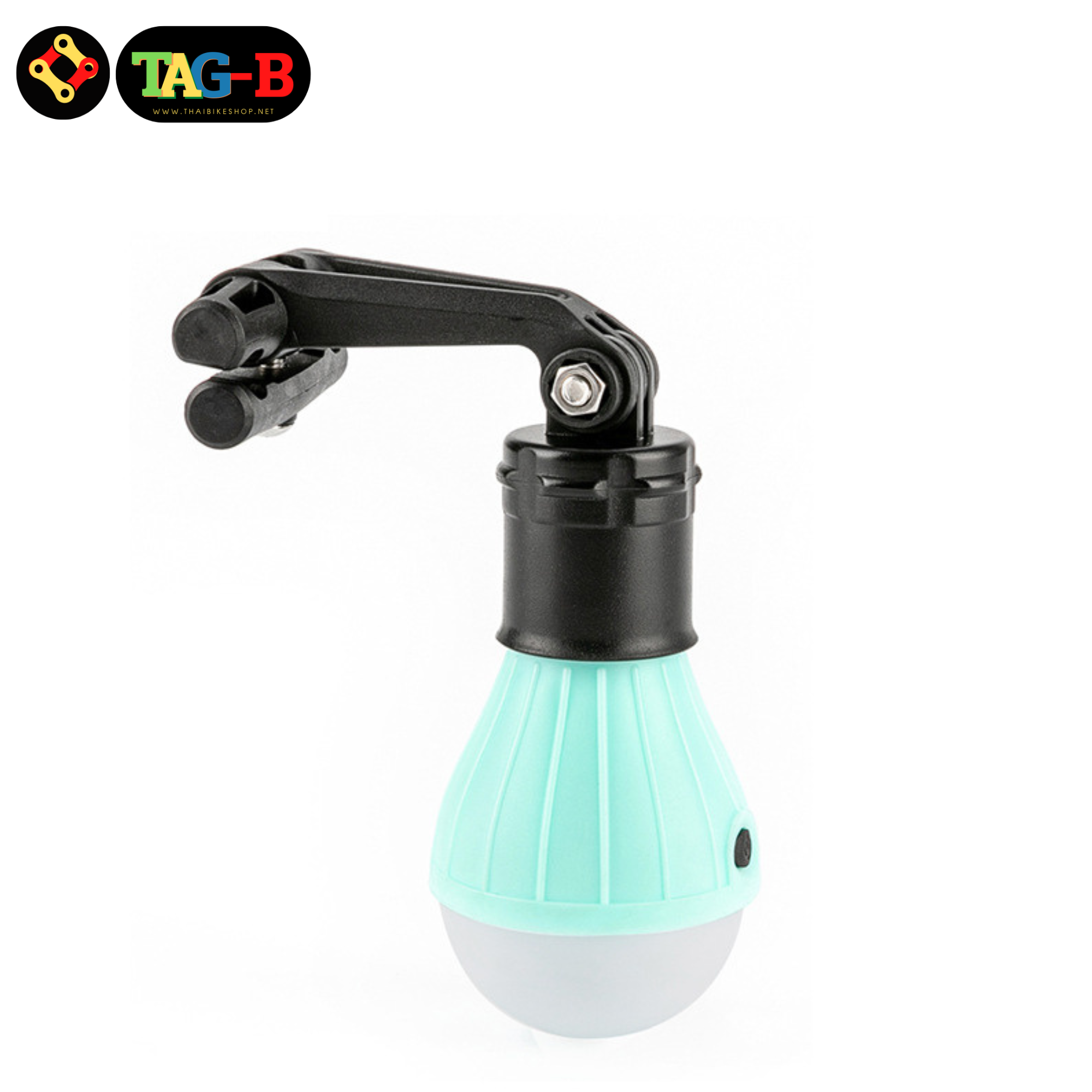 ไฟท้ายจักรยาน TAG-B แบบติดใต้อาน ใช้งานได้ 2แบบ ไฟตั้งแคมป์