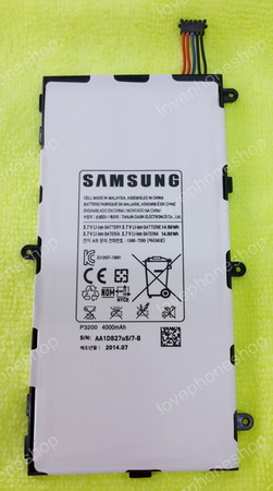 แบตเตอรี่ แท้ Samsung GALAXY TAB3 7.0 GT-P3200,T210,T211,T215,T217,T2105 รหัส T4000E 4000mAh (ส่งฟรี)