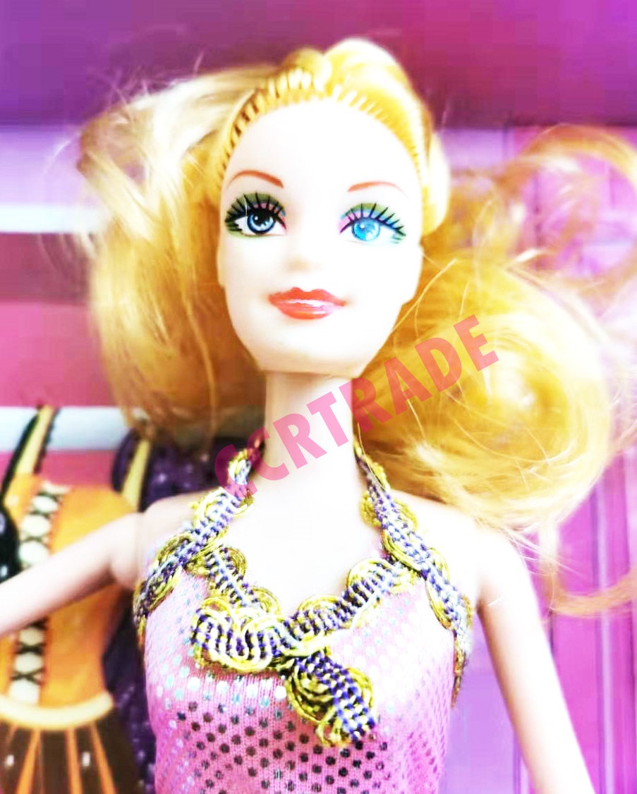 ชุดบาร์บี้เจ้าหญิงมงกุฎ+ชุดกระโปรง 8 ชุดกล่องใหญ่ 38 ซม.(1x3)