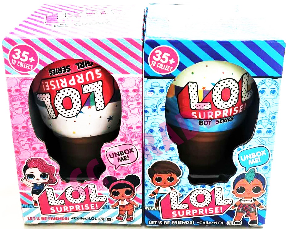 ไอติมเซอร์ไพร์ส LOL กล่อง 8x13 ซม.