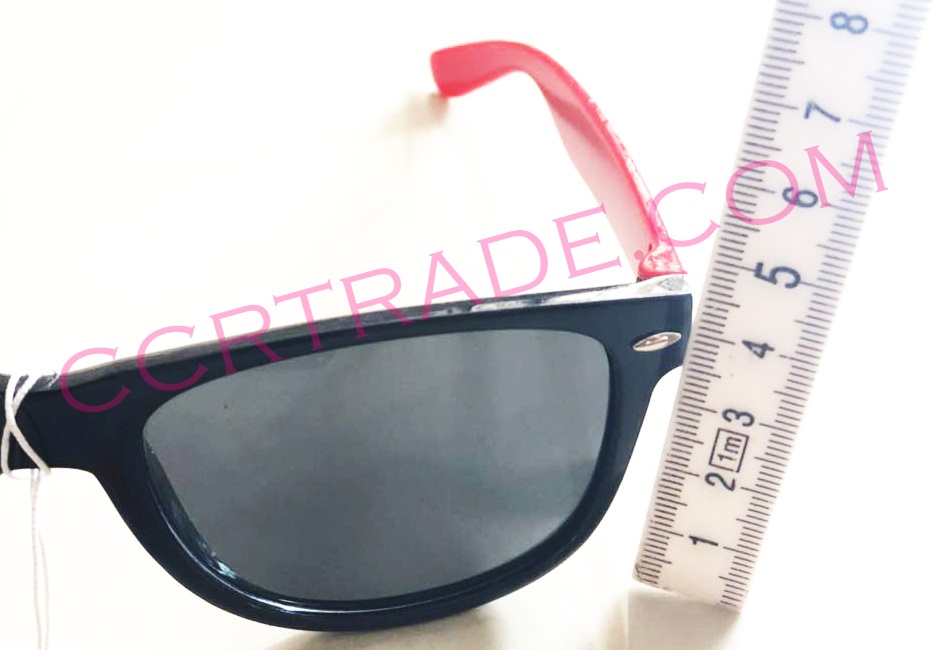 แว่นกันแดดทรง Rayban ขาสี กัน UV 100% (Free size)