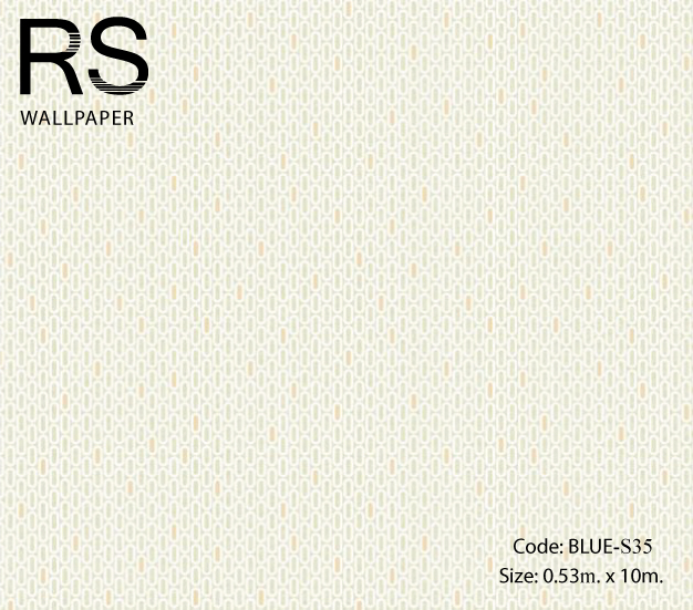 วอลเปเปอร์ลายโมเดิร์น BLUE-S35