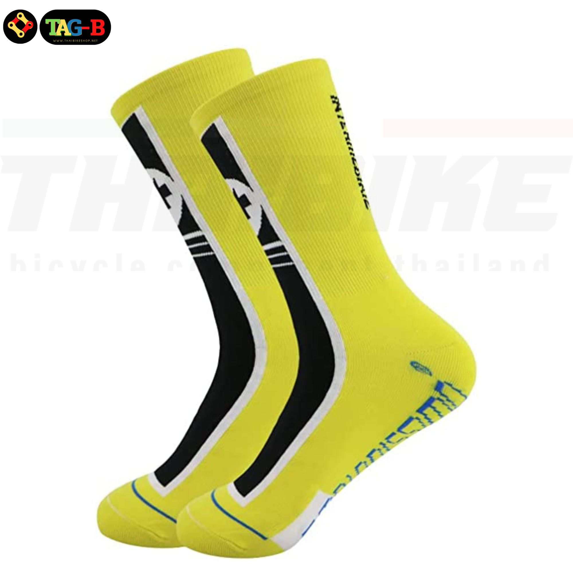 ถุงเท้าปั่นจักรยาน ASSOS Size 40-45 ถุงเท้าวิ่ง ถุงเท้าออกกำลังกาย