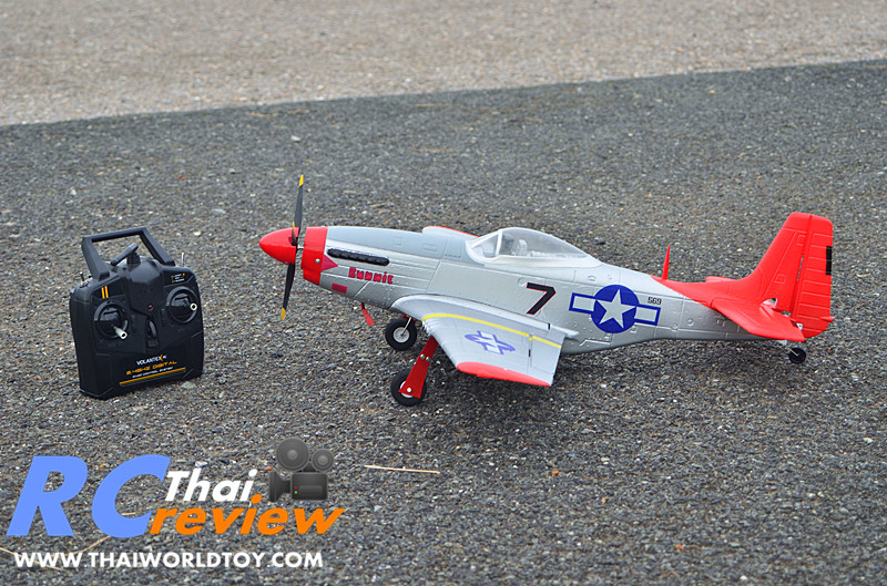 P-51D Mustang 750mm. 4Ch6G AUTO