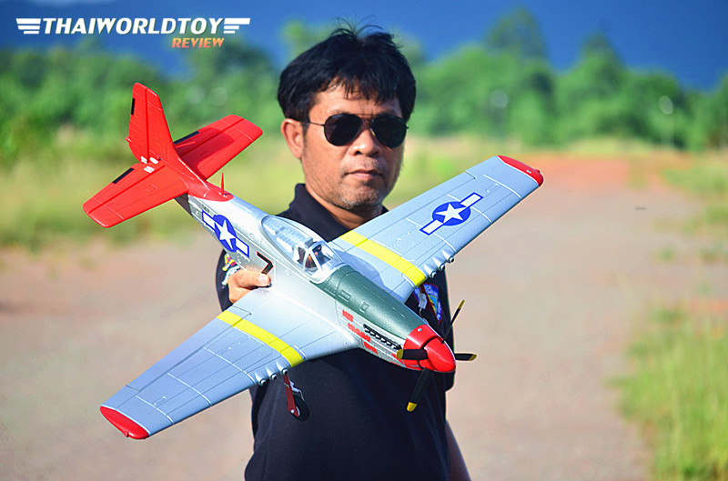 P-51D Mustang 750mm. 4Ch6G AUTO