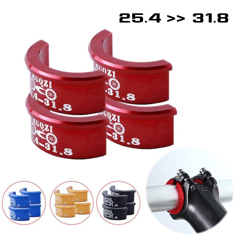 ตัวแปลงคอแฮนด์จักรยานจาก 25.4 เป็น 31.8 Shim Convert 25.4mm to 31.8mm Stem Adaptor