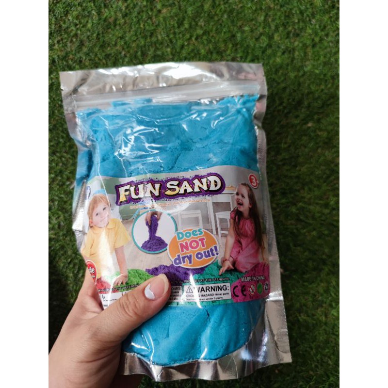 ทรายวิทยาศาสตร์ปลอดสารพิษ ถุงziplock 1 KG. พร้อมส่งจากไทย