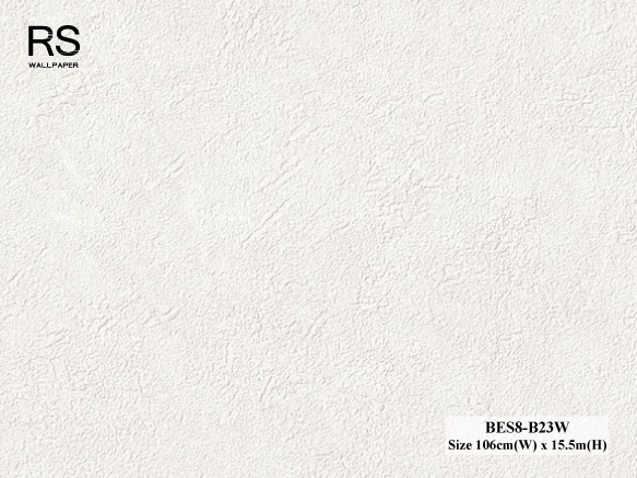 วอลเปเปอร์ลายปูนเปลือยคอนกรีต สีเทาอ่อน BES8-B23W