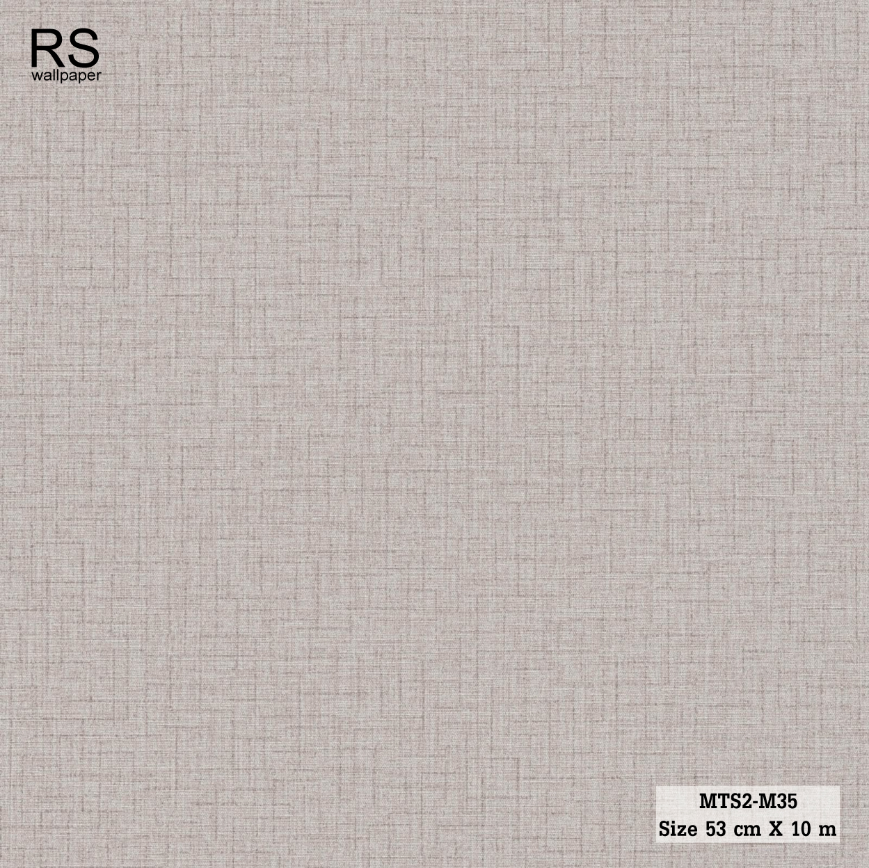 วอลเปเปอร์ ลายผ้าสีน้ำตาล MTS2-M35