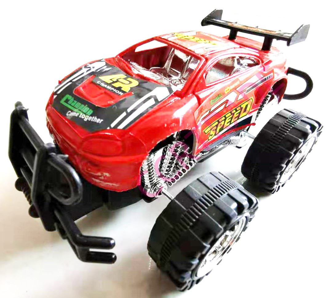 รถบิ๊กฟุตสีสดเบาะเงา มีลานกล่อง 26 ซม.