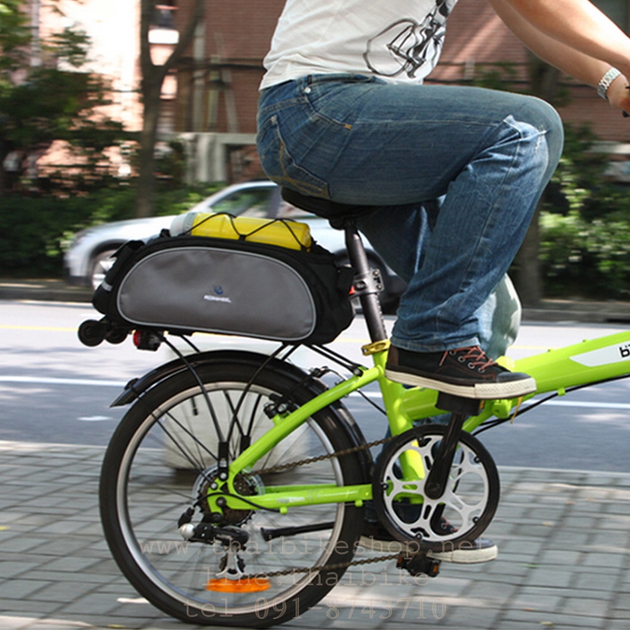 กระเป๋าทัวร์ริ่งจักรยานวางตะแกรงหลัง ROSWHEEL 14541