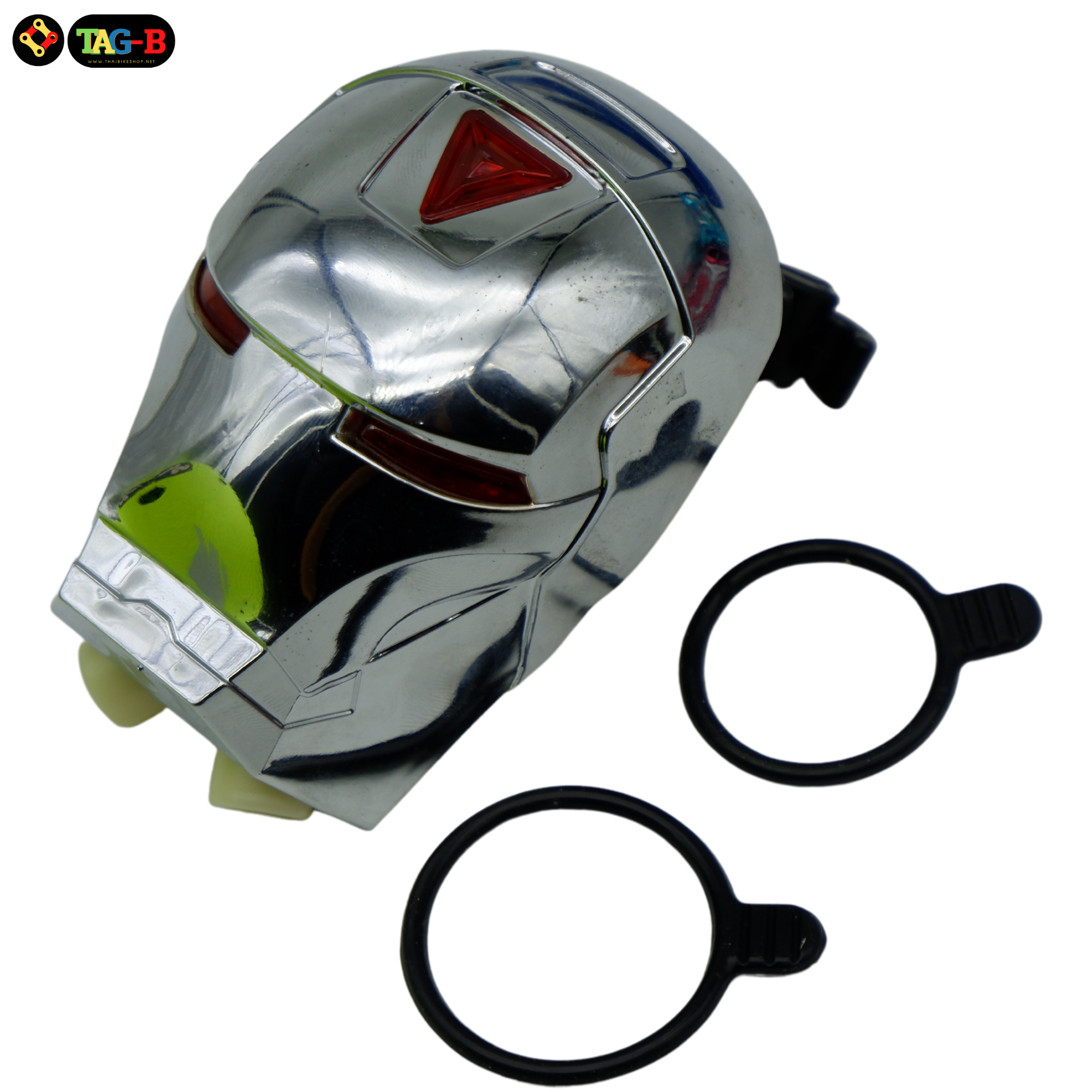 ไฟท้ายจักรยานเสือหมอบ เสือภูเขา มีเลเซอร์สร้างเลนส์