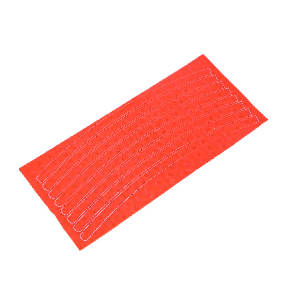 สติกเกอร์สะท้อนแสงติดขอบล้อจักรยาน/มอเตอร์ไซค์ PVC