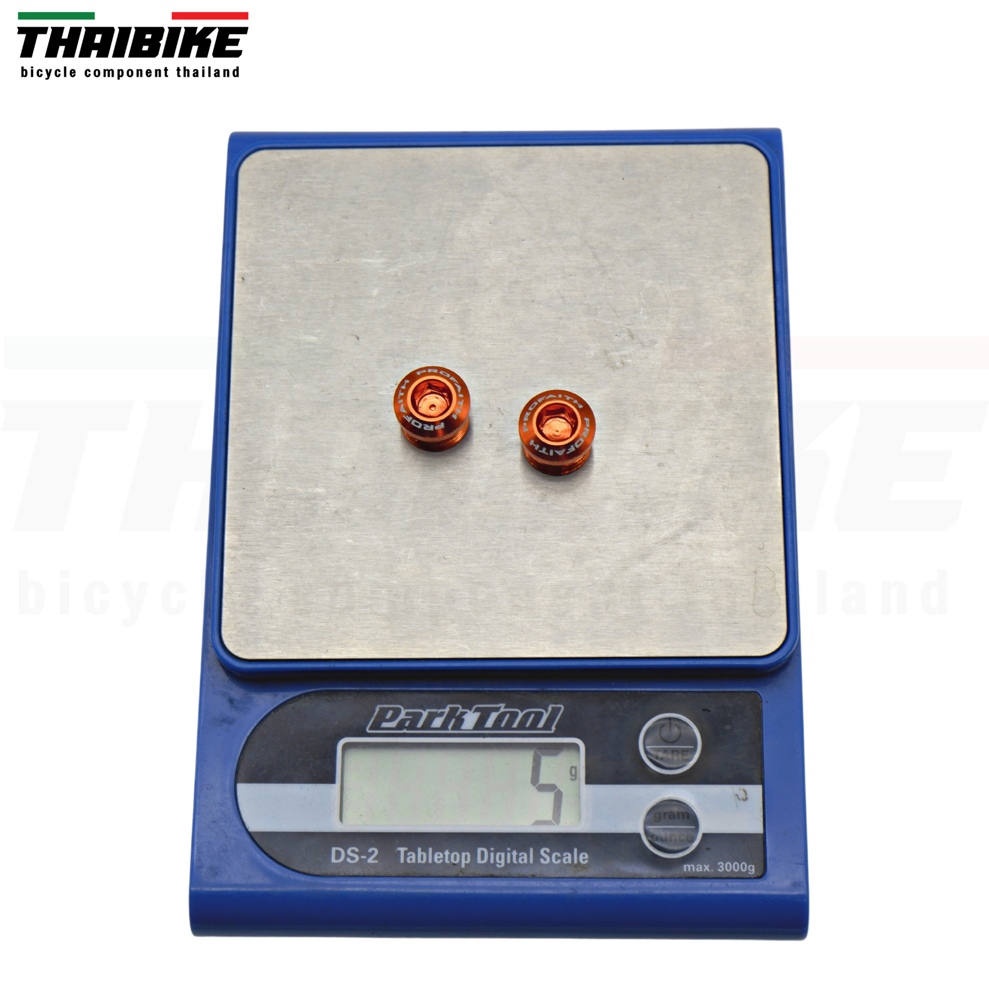 น็อตปิดวีเบรคจักรยานแบบอลูมิเนียม PROFAITH M10X8มม. Bolt For V Brake Hole